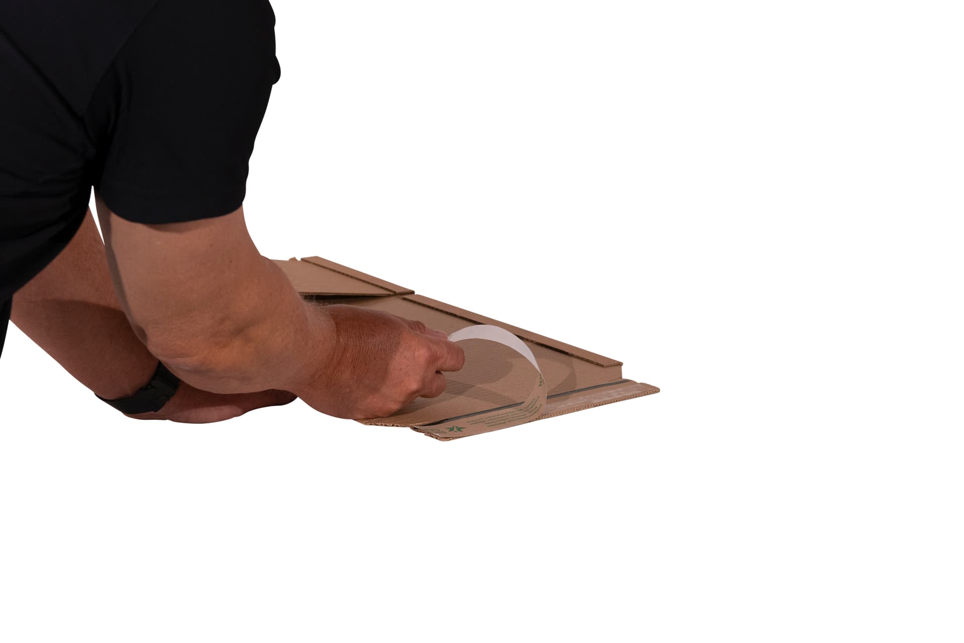 Wickelverpackung seitliche Packgutaufnahme massiv 7