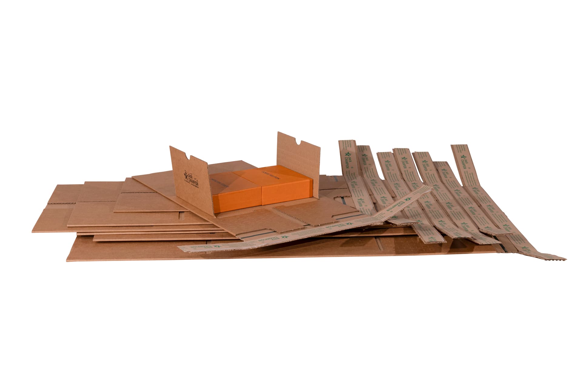 Wickelverpackung zentrale Packgutaufnahme SUPERSAFE