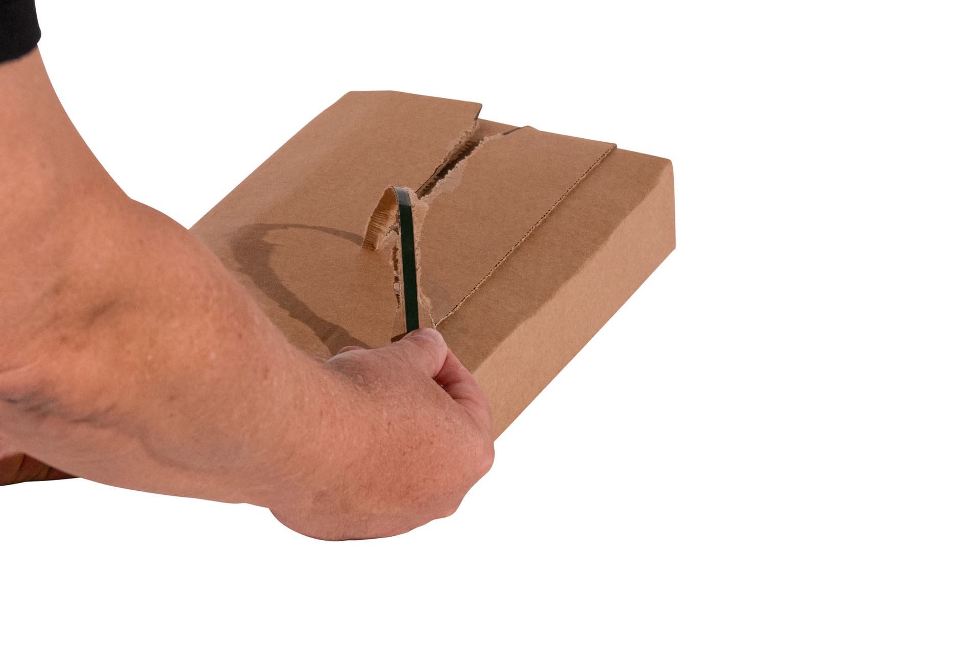 Wickelverpackung DIN LP zentrale Packgutaufnahme SUPERSAFE 320x320x55 3