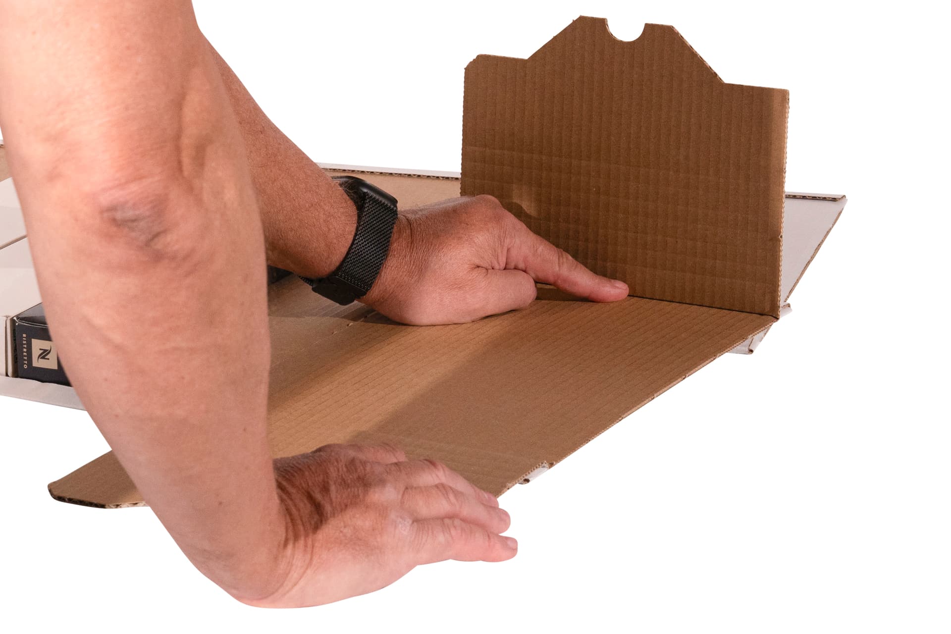 Wickelverpackung DIN A4 weiß 300x220x80 5