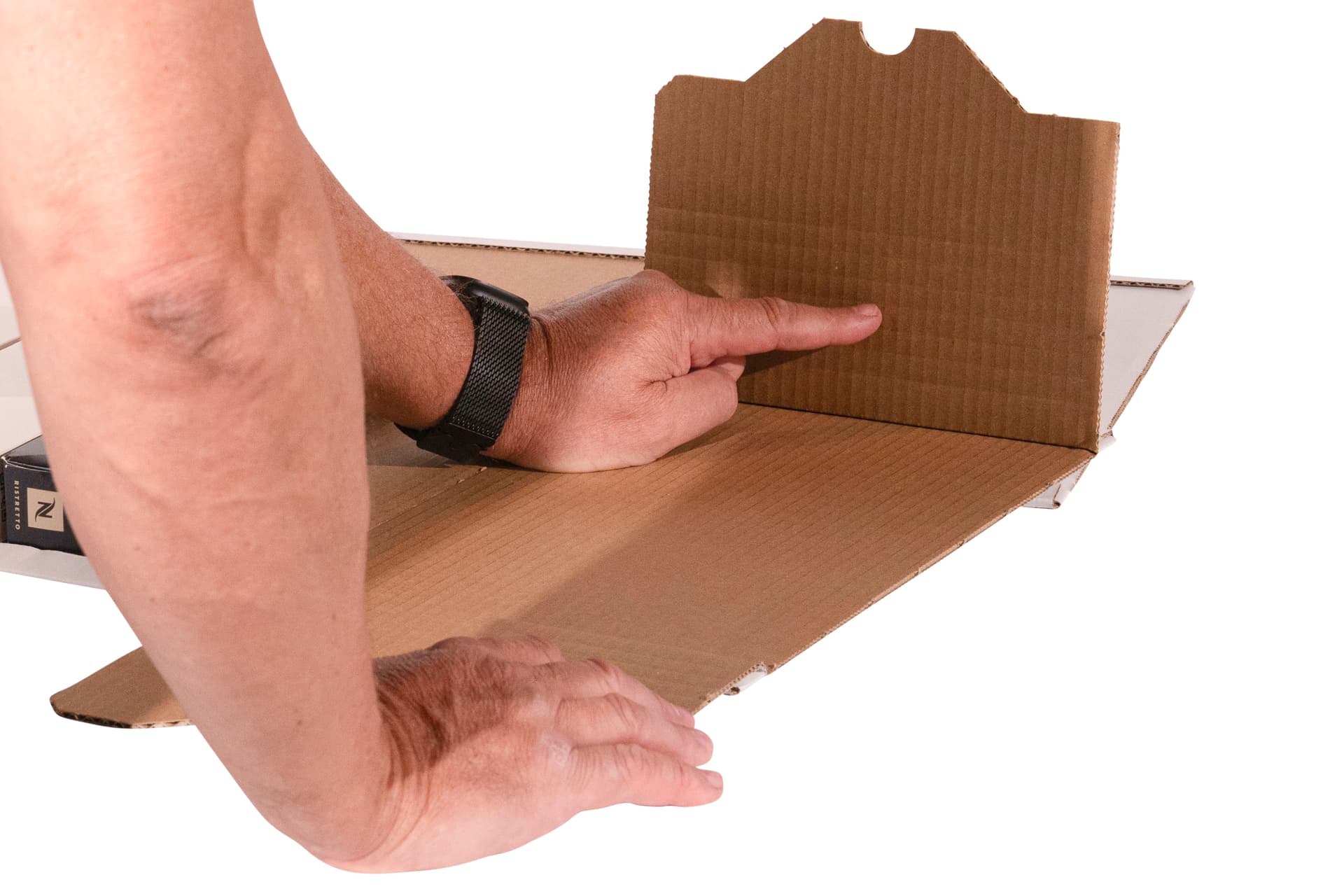 Wickelverpackung DIN A4 weiß 300x220x80 3