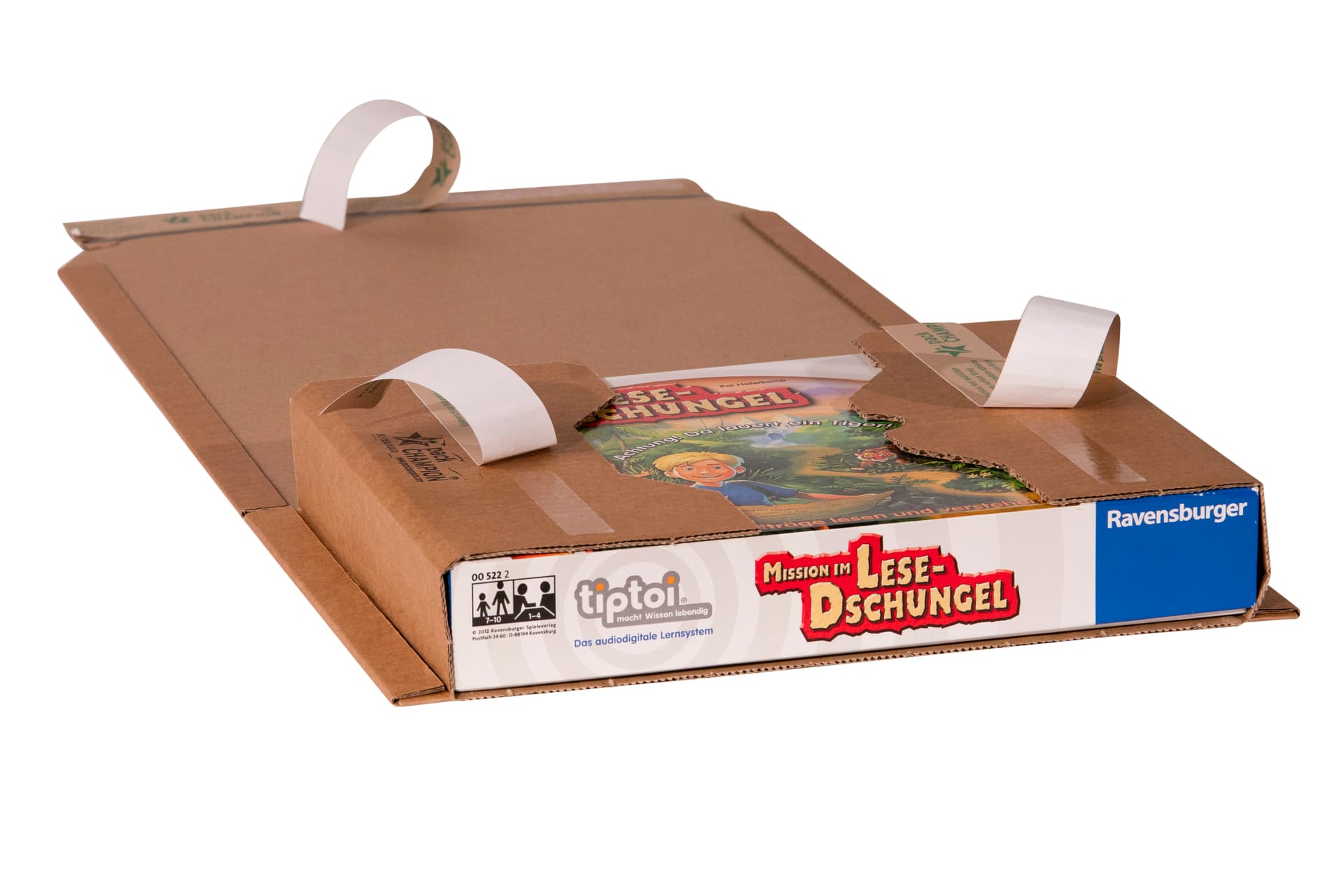 Wickelverpackung DIN A4 wiederverschließbar seitliche Packgutaufnahme 300x220x80 2