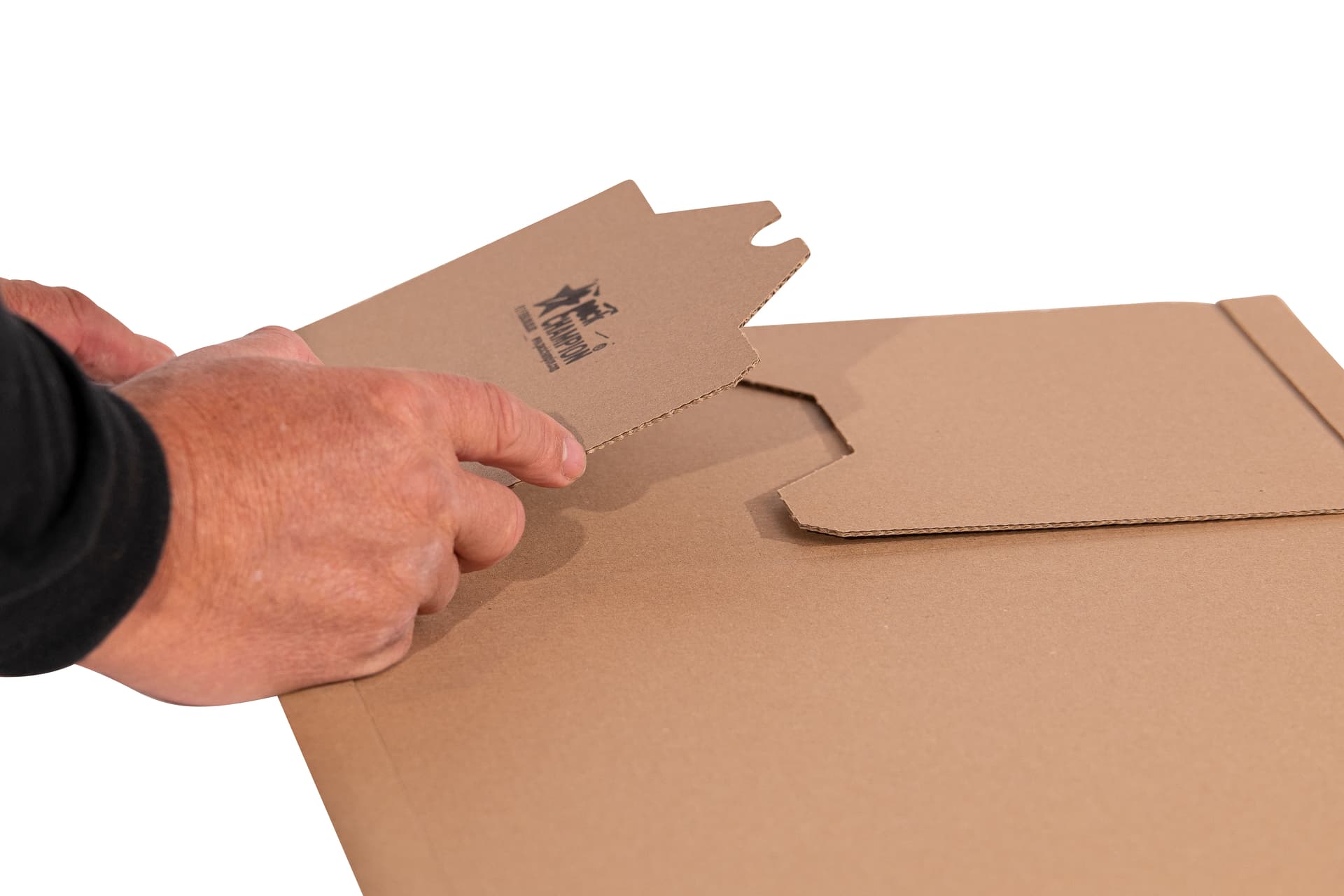 Wickelverpackung seitliche Packgutaufnahme leicht 7