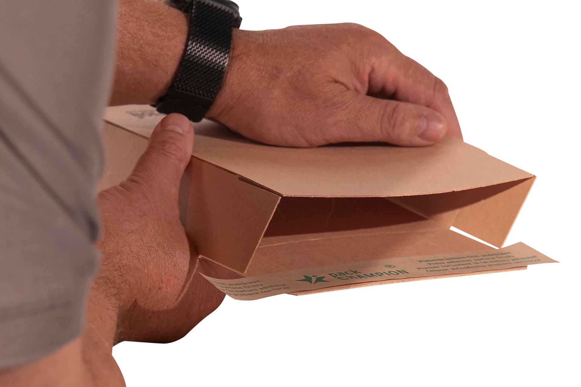 Briefbox DIN B4 braun 345x245x75 4