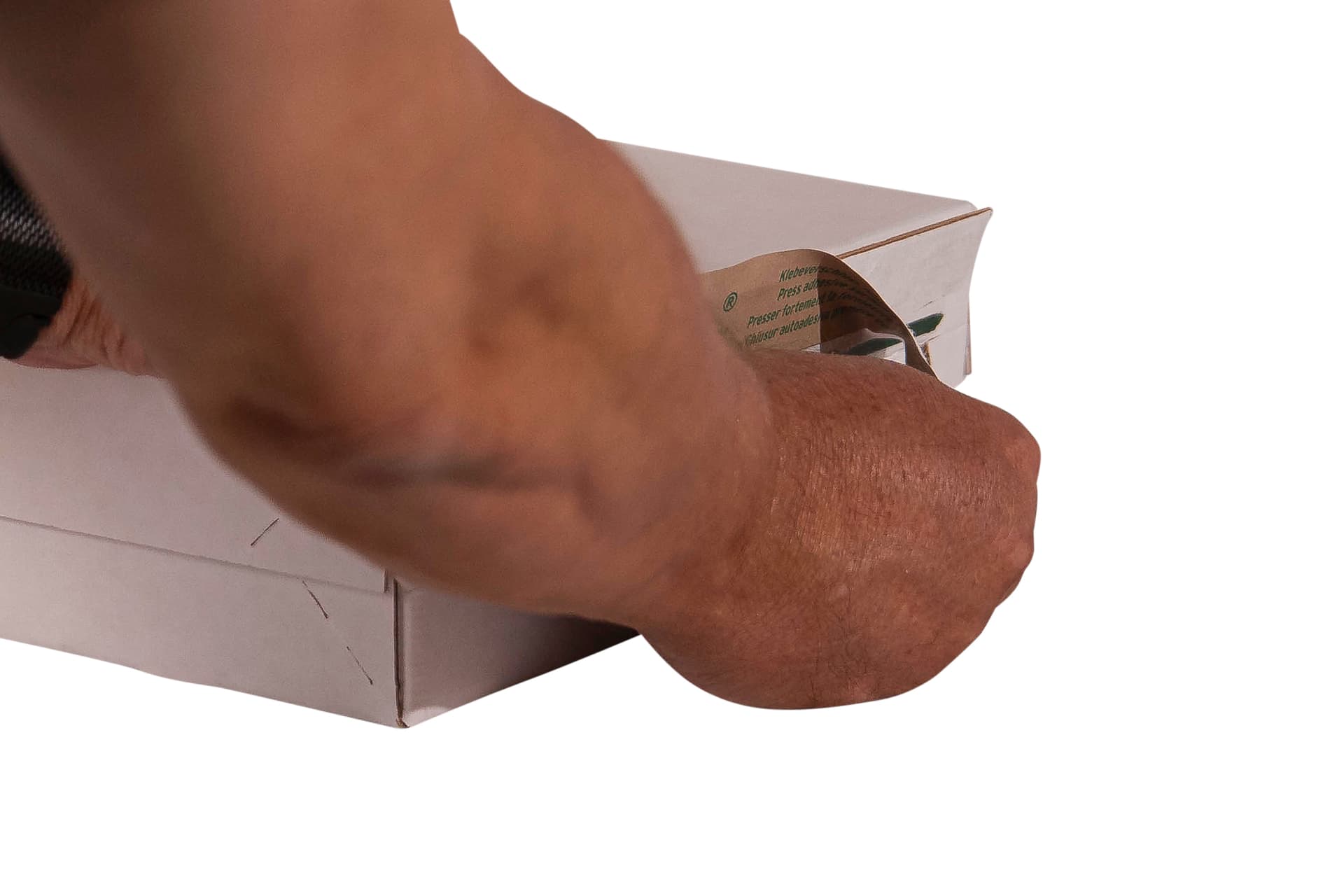 Wickelverpackung seitliche Packgutaufnahme 11