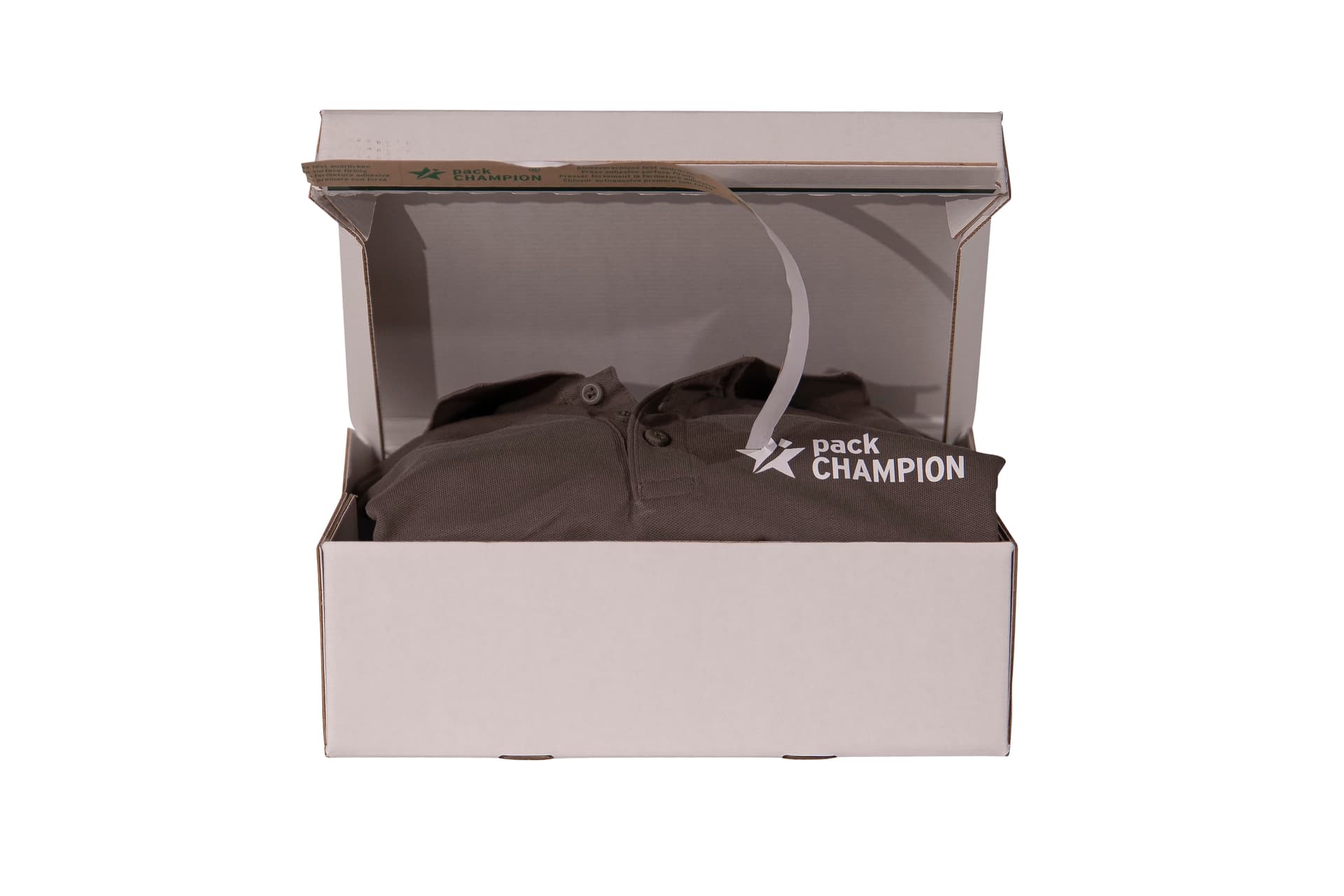 Versandbox 2-wellig DIN A4 weiß 310x230x70