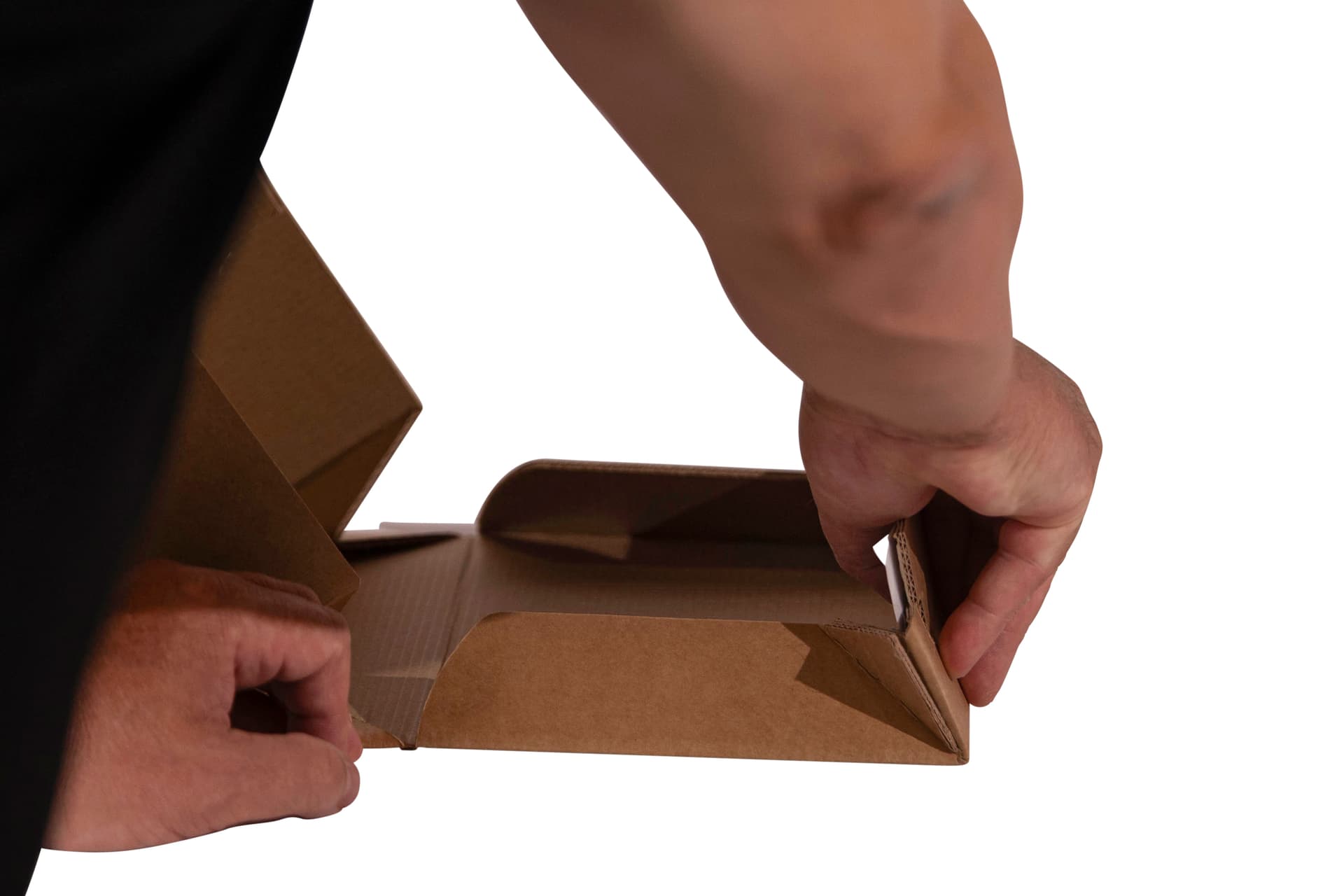 Versandbox 2-wellig, braun 3