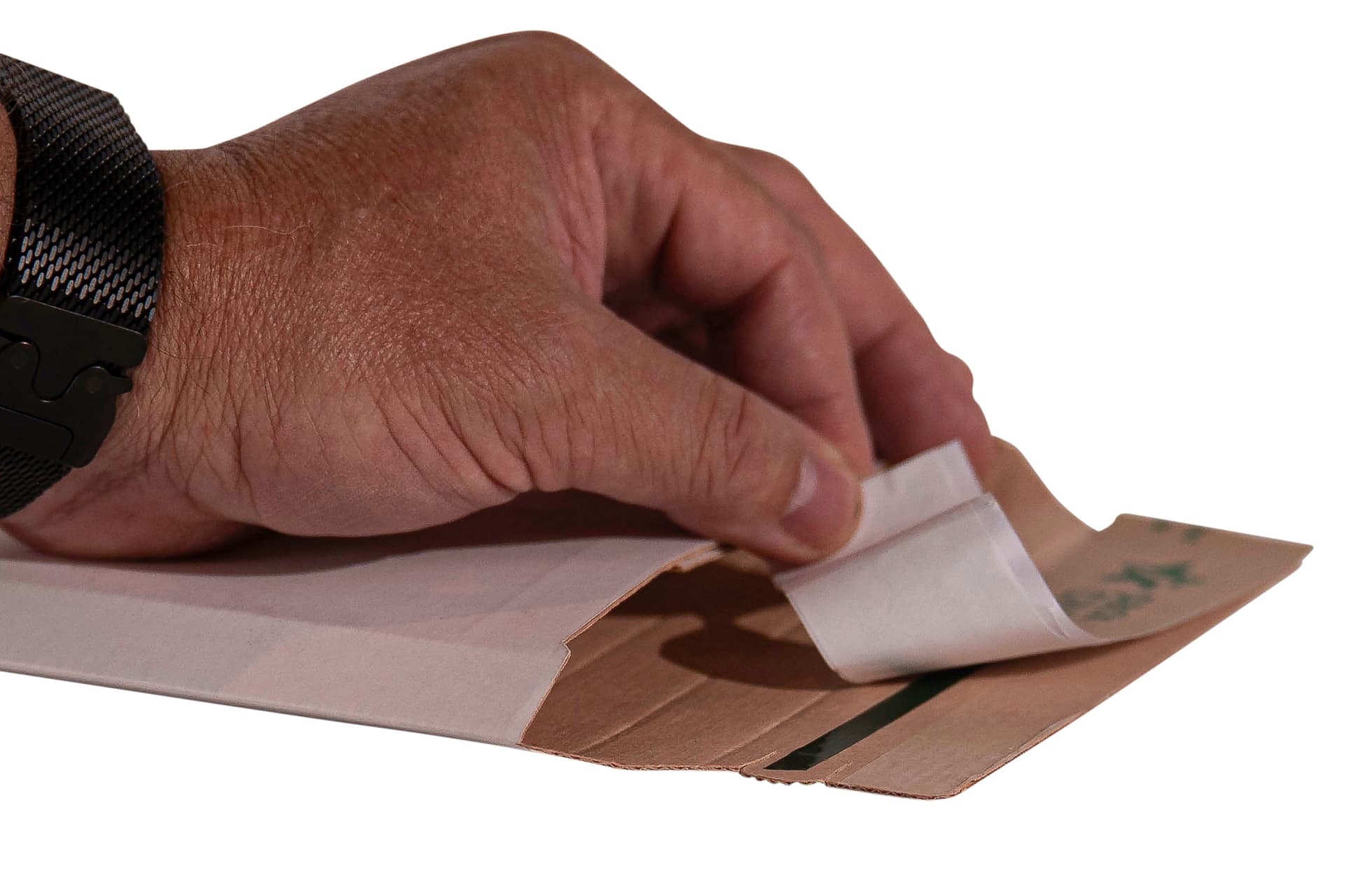 Versandtasche weiß 3