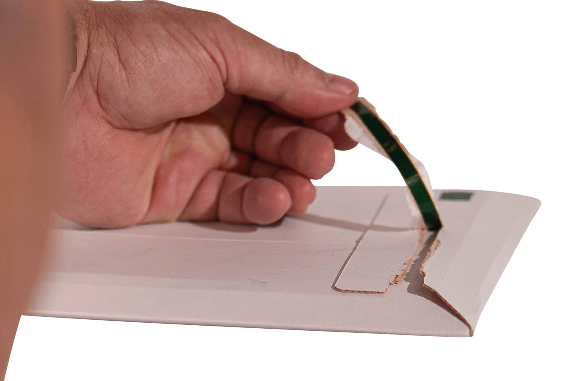 Versandtasche weiß 2