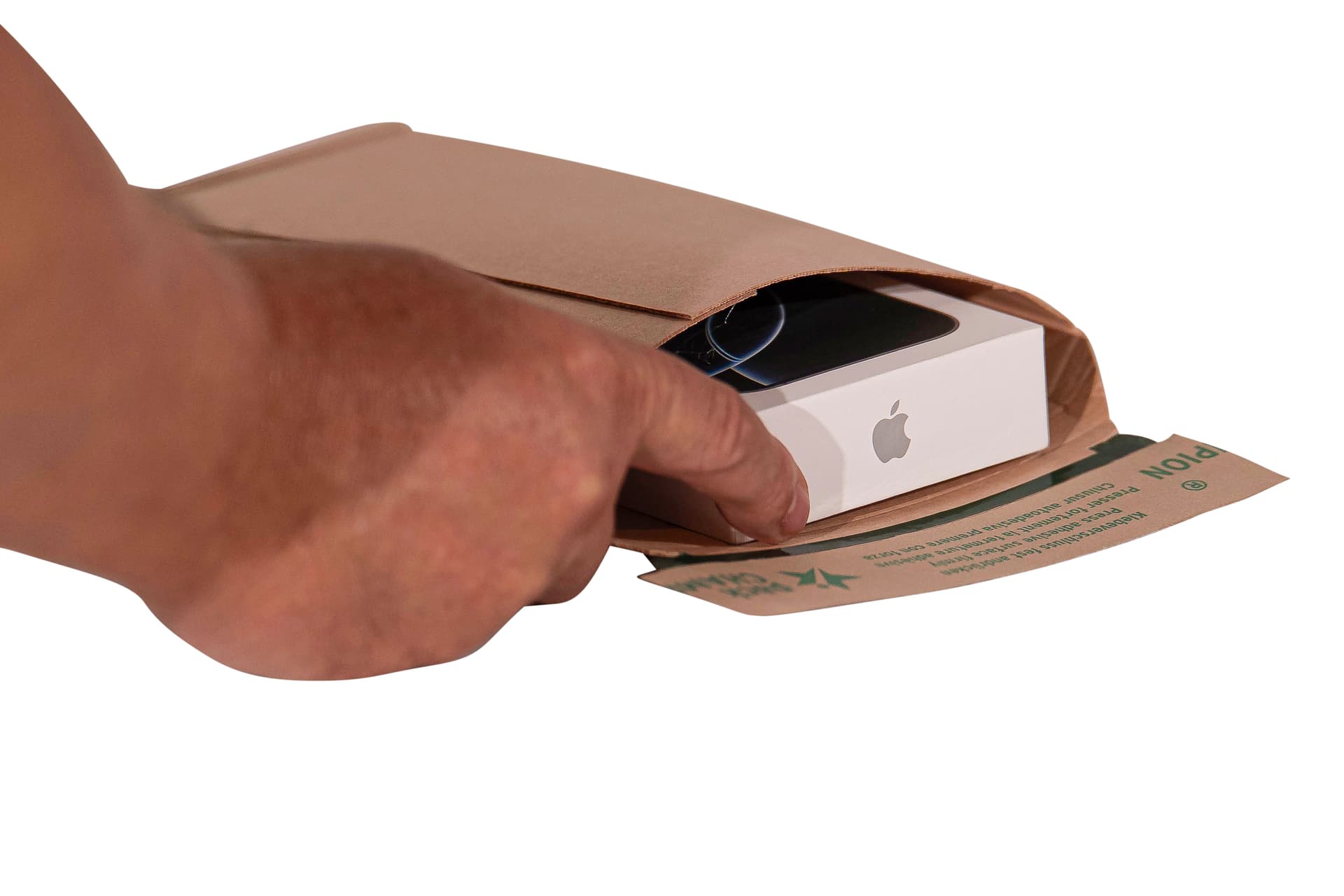 Versandtasche, braun 4