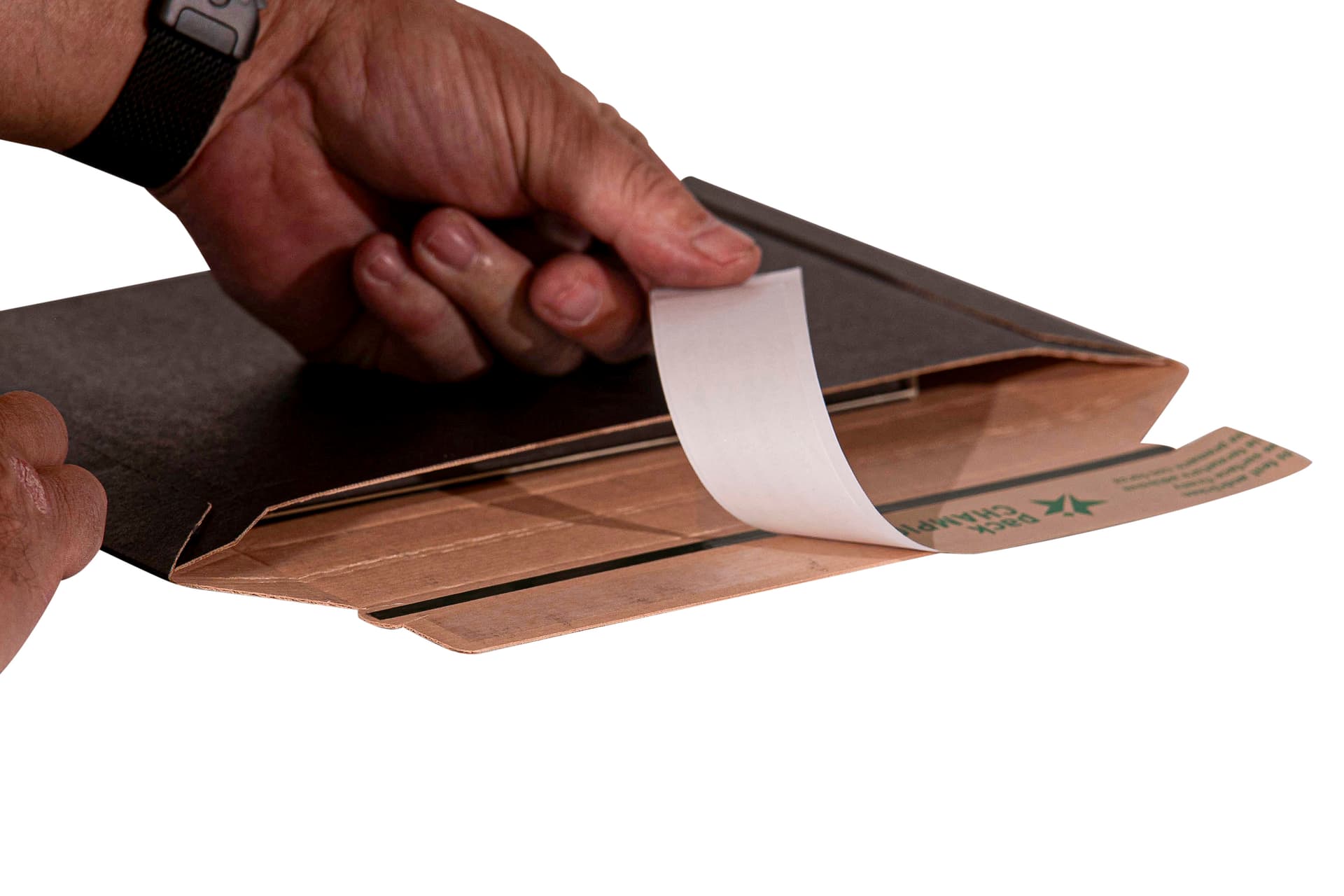 Versandtasche quer schwarz 2