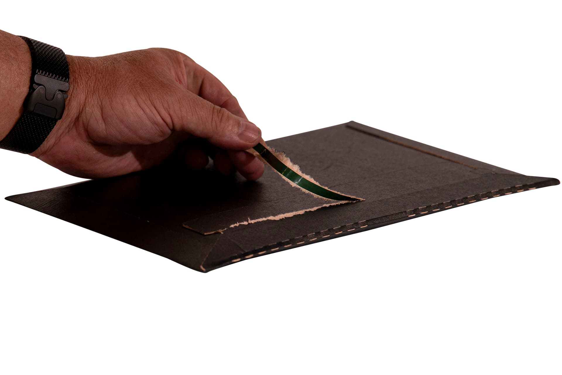 Versandtasche quer schwarz 4