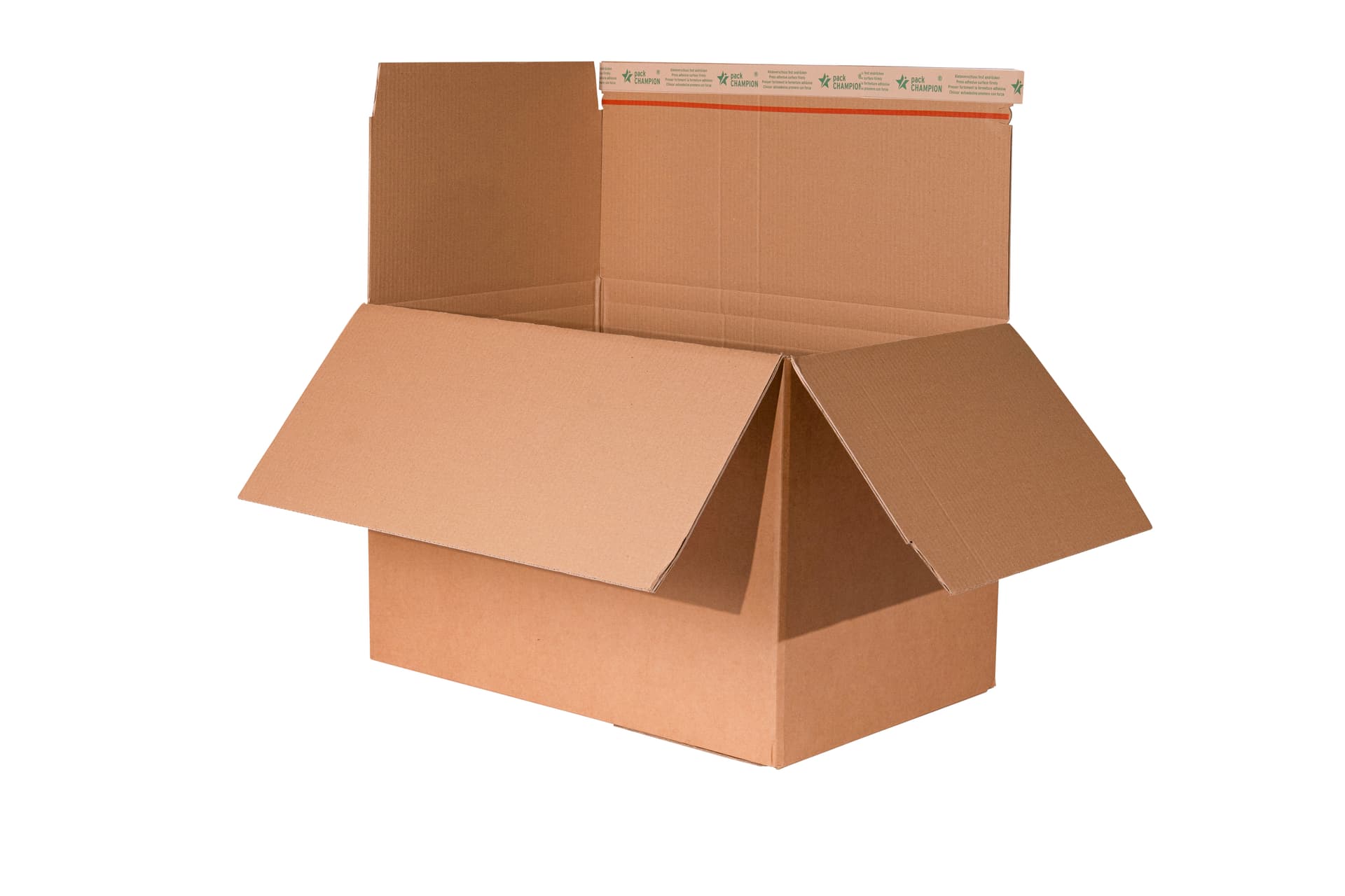 Fix-Aufrichtekarton DIN C9+ höhenvariable 2-wellig 590x390x400