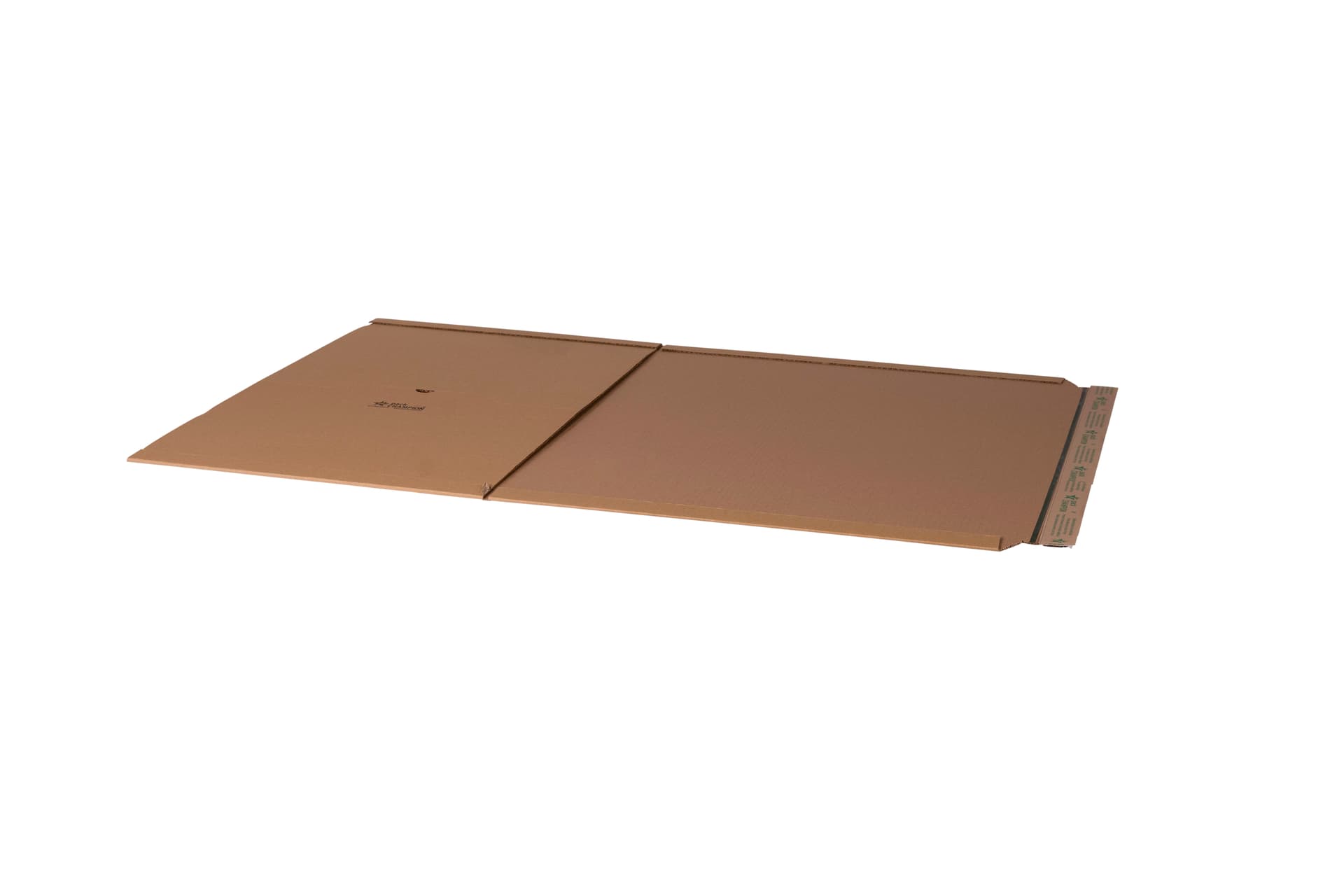 Wickelverpackung DIN A2 seitliche Packgutaufnahme 620x420x54