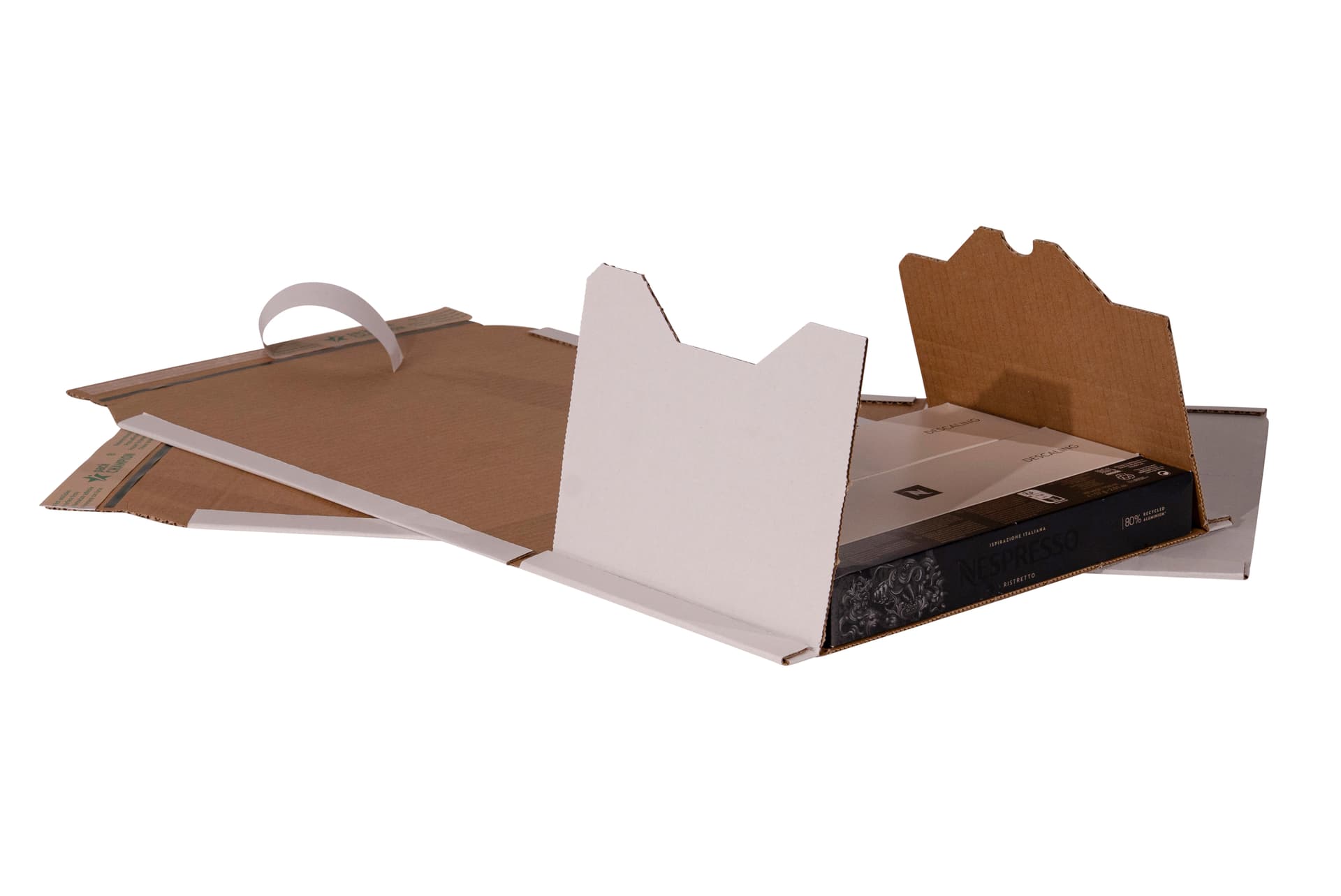 Wickelverpackung DIN A4 weiß 300x220x80 – Bild 1