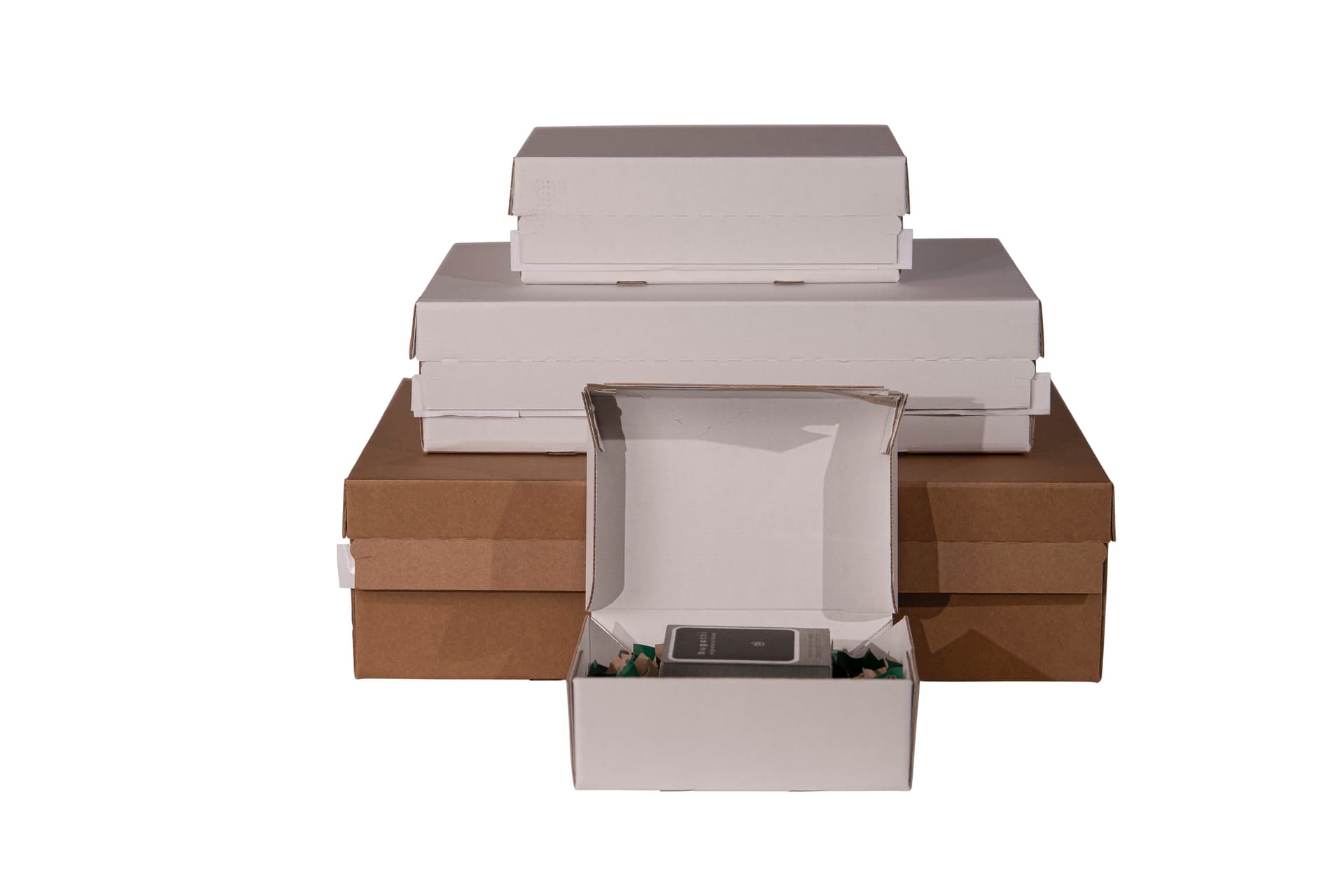 Versandbox 2-wellig weiß